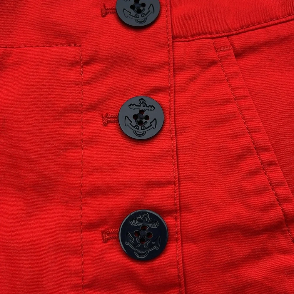 Nautica Orange High Waist Shorts - Picture 11 of 14